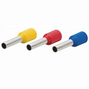 Trade Shop - Confezione 100pz Tubetto Capicorda Isolato Per Cavi Da 4 Mm² Terminale 9mm E4009 -