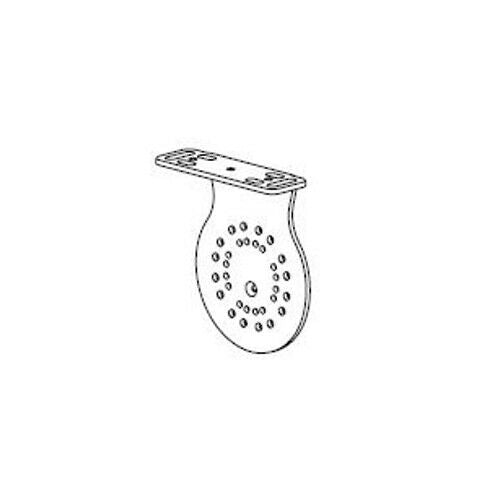 KIT STAFFA BIANCA LATO MOTORE PER RULLI ACMEDA S60|80 NICE 525.10097 AUTOMAZIONE