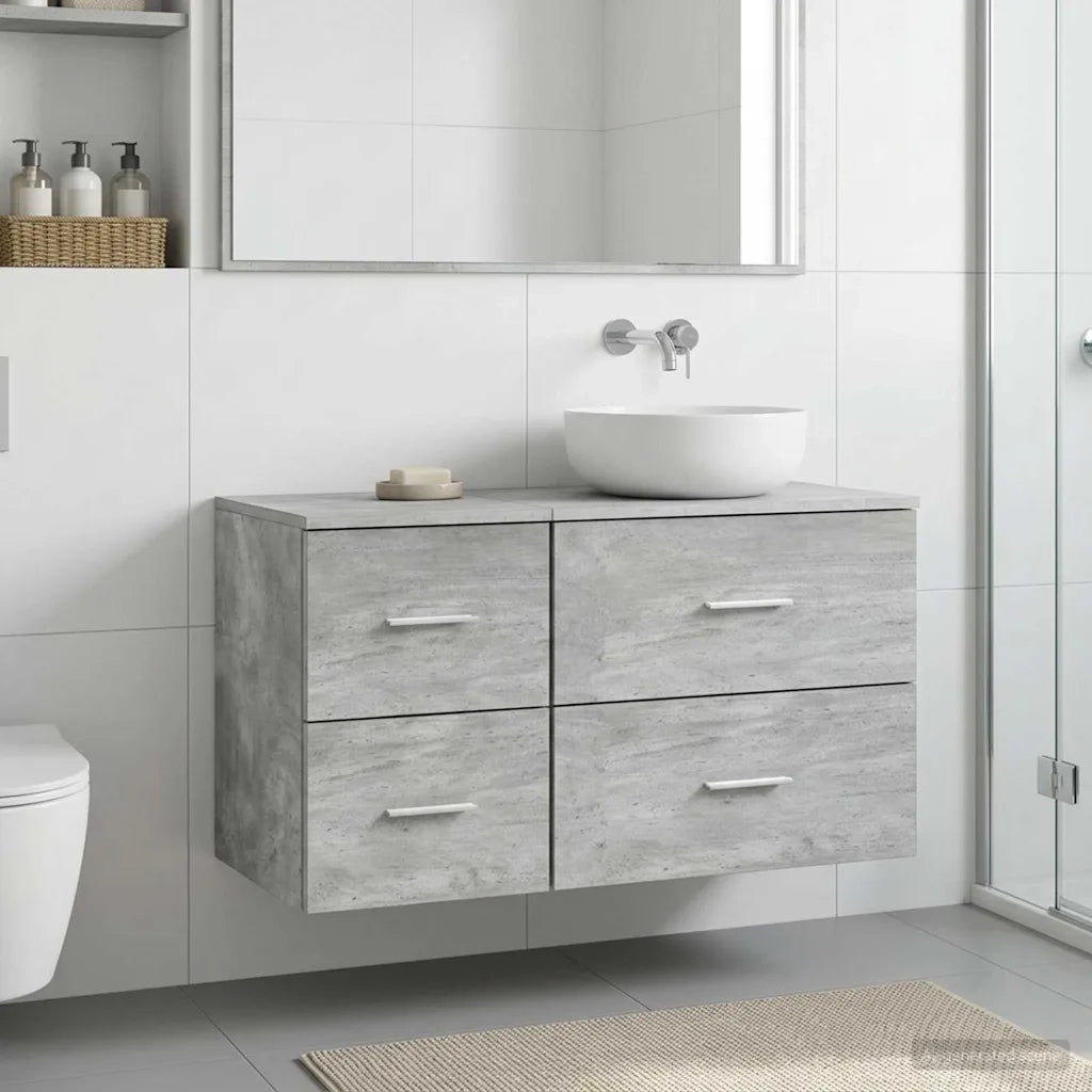 Armadio Bagno In-between Grigio Cemento 30 x 41 x 50 cm 890369