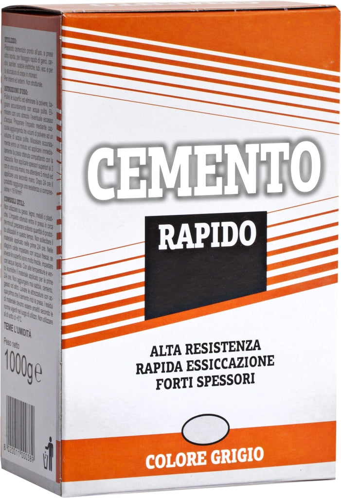 CEMENTO RAPIDO GRIGIO 5 kg - 4 pezzi