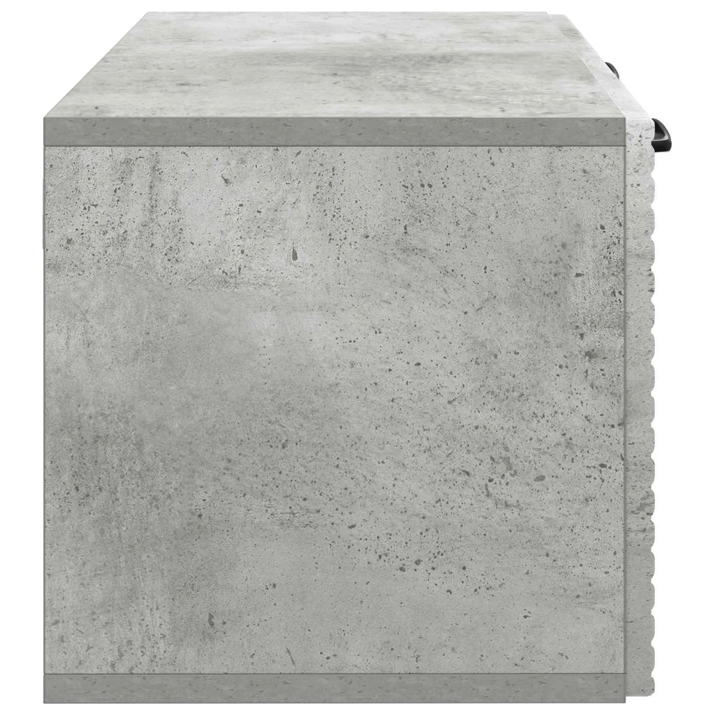Mobile Porta TV da Muro Grigio Cemento 59,5 x 31 x 30 cm 898708