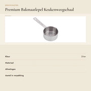 Pentola da cucina con cucchiaio 125 ml in acciaio inossidabile 304 - set di utensili da cucina leggeri