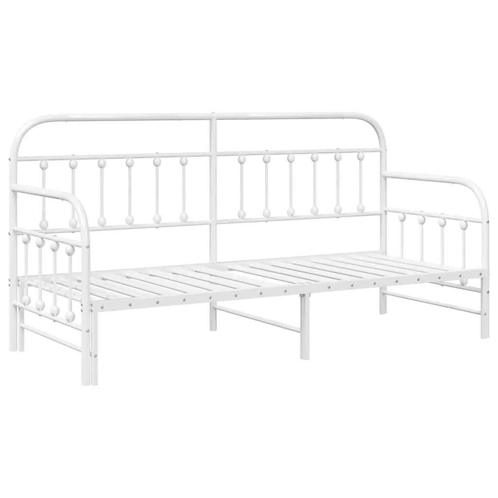 Struttura per letto di giorno-Giroletto Bianco 80 x 200 cm 792772