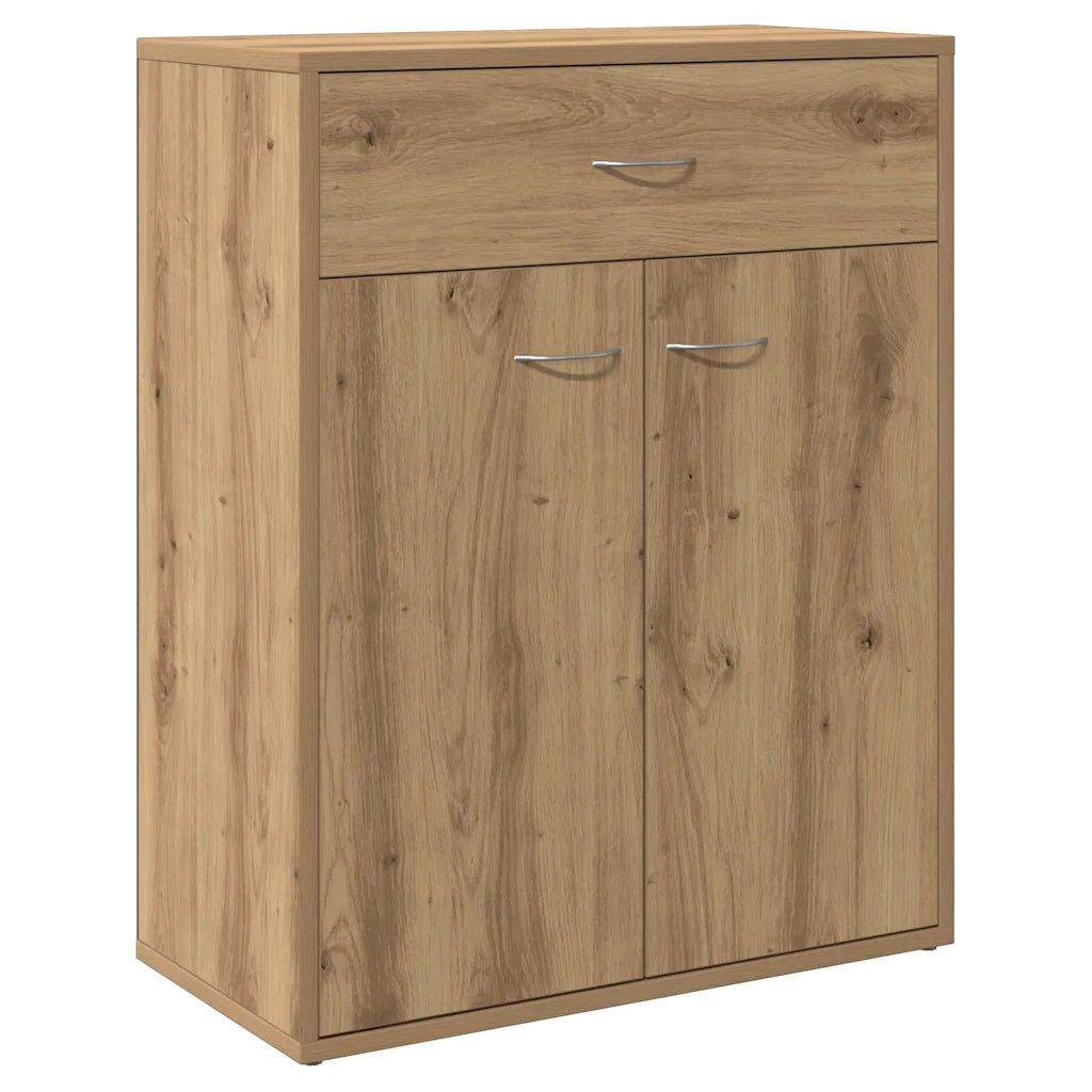 Credenza Rovere Artigianale 60x30x75 cm in Legno Multistrato 855897