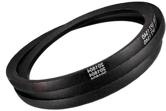 Cinghia in gomma V per uso industriale, nero - 1340mm x 10mm x 9mm