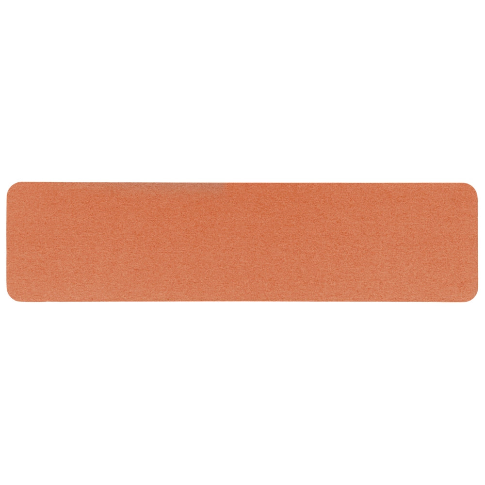 Pannello Divisorio Fonoassorbente per scrivania in PET rosso chiaro 180 x 40 cm tavolo ufficio