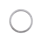 Orologio Bezel Ring - Protezione Anticorrosiva - Argento - Copertura Decorativa - Compatibile con Galaxy Watch 4 - 42mm