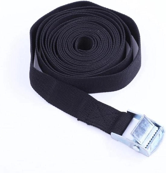 Cinture di Serraggio per Carico Trailer Ratchet Adattabili con Chiusura a Viti - 2,5 CM x 1,5 M