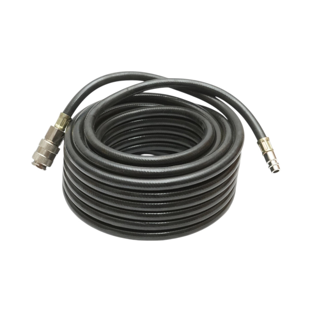 Tubo compressore, Tubo aria compressa 12m in PVC 6x11mm con attacchi rapidi universali