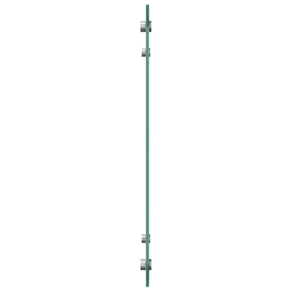 Paraschizzi da cucina moderno resistente al calore installazione rapida 70 x 50 cm vetro temperato grigio chiaro 02_0058439