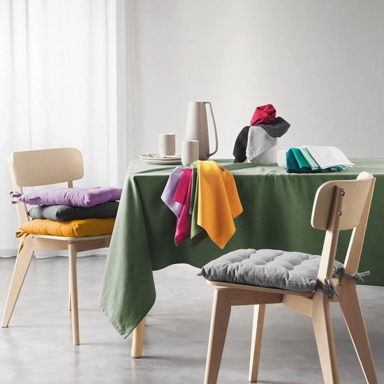 Set di tovaglie rettangolari in cotone riciclato - 140 x 240 cm - Colore Effen Mistral Mint