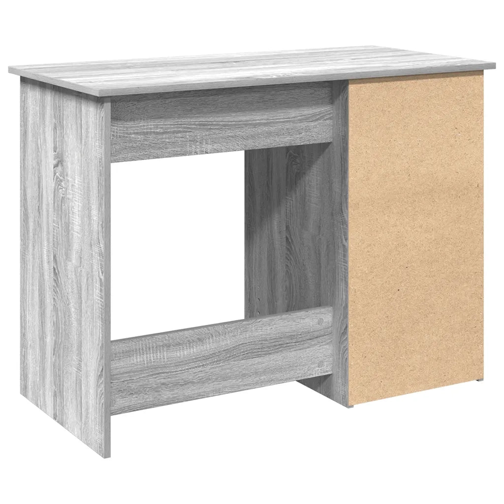 Scrivania Grigio Sonoma 102x50x75 cm in Legno Multistrato 860468