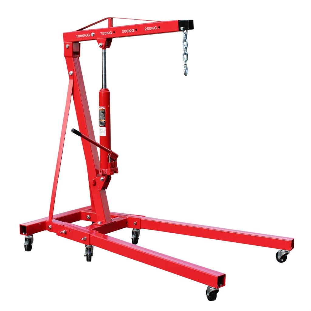 Gru da officina pieghevole per carichi fino a 1000 kg. Portale di sollevamento da 960-1240 mm 16_0002325