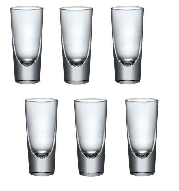 Set 6 Bicchieri da Tavola Amaro in Vetro Bistrò 13,5 cl Bormioli Rocco