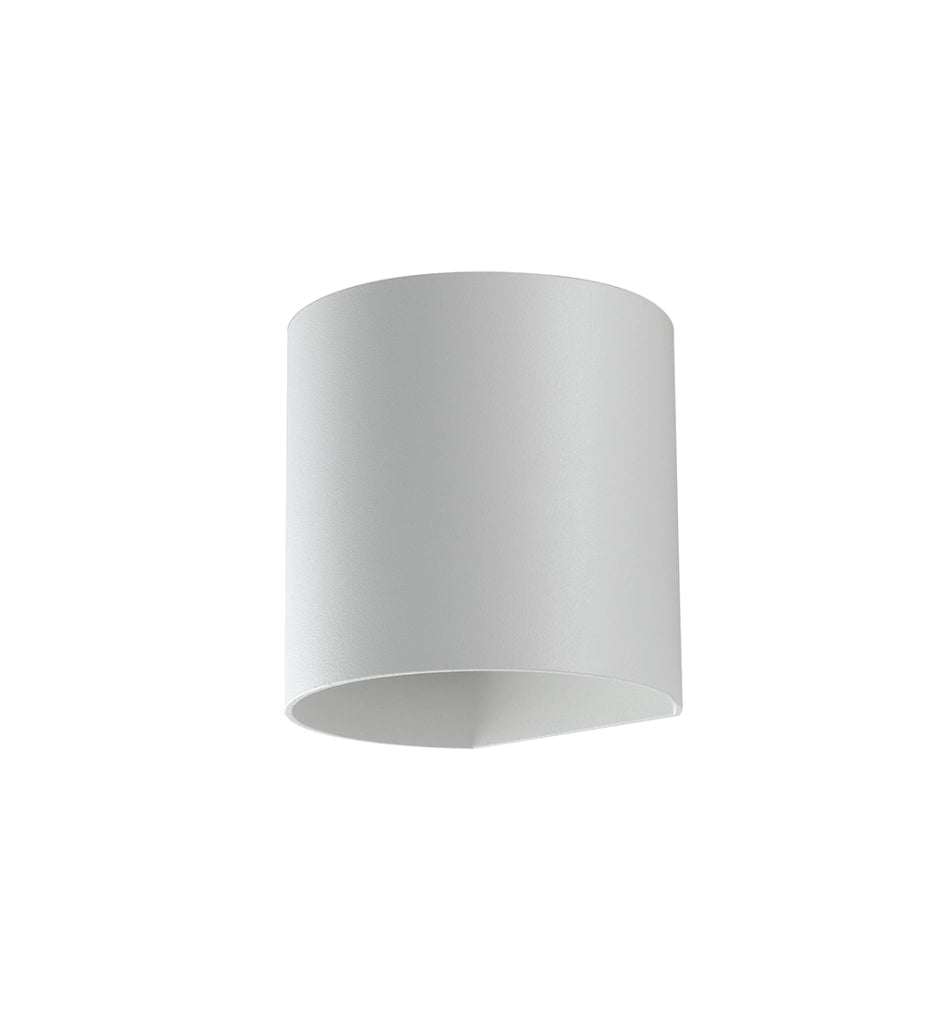 APPLIQUE BIEMISSIONE LED GOLF BIANCA 7W 840LM CCT 3000K / 4000K IP54 11X11X9,5CM