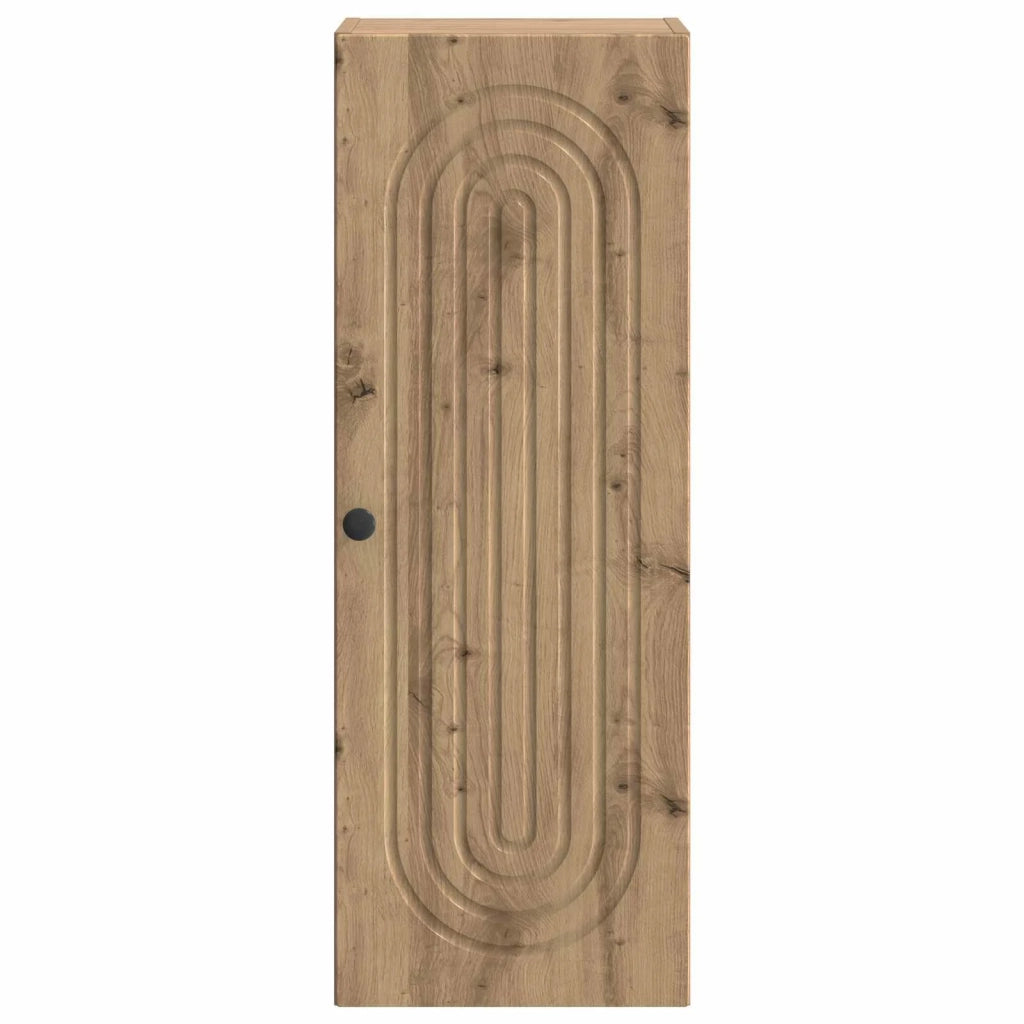 Mobiletto a muro Rovere Artigianale 33 x 34,5 x 90 cm