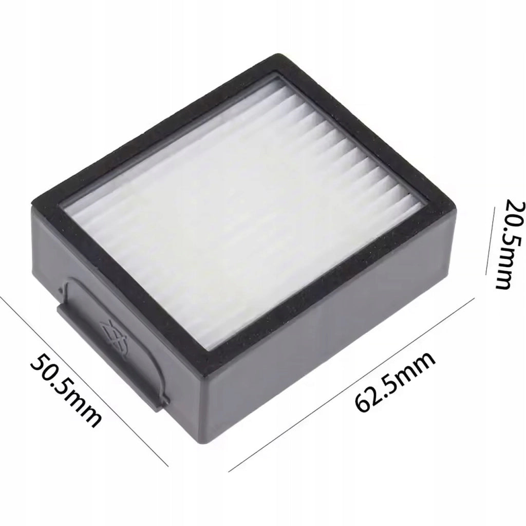 Filtro HEPA di Ricambio per iRobot Roomba E5 E6 I3 I7 I8 J7 – Set 12 Pezzi | Alta Efficienza