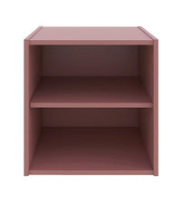 Cubo Composite con Mensola 35x35x35 cm in Compensato  Mattone