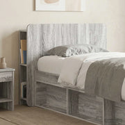 Testata del letto Grigio Sonoma Legno ingegnerizzato 8001189