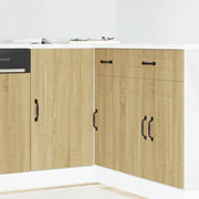 Base da Cucina-Mobile Base da Cucina Kalmar Rovere Sonoma in Legno Multistrato 849864
