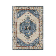 Set di 4 Tappeti In Poliestere Karim 60x110 Cm Multicolor