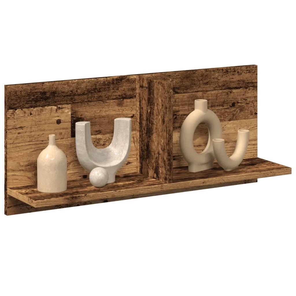 Armadietto a Muro | Mobile a Parete 70x16,5x30 cm Legno Antico in Legno Multistrato