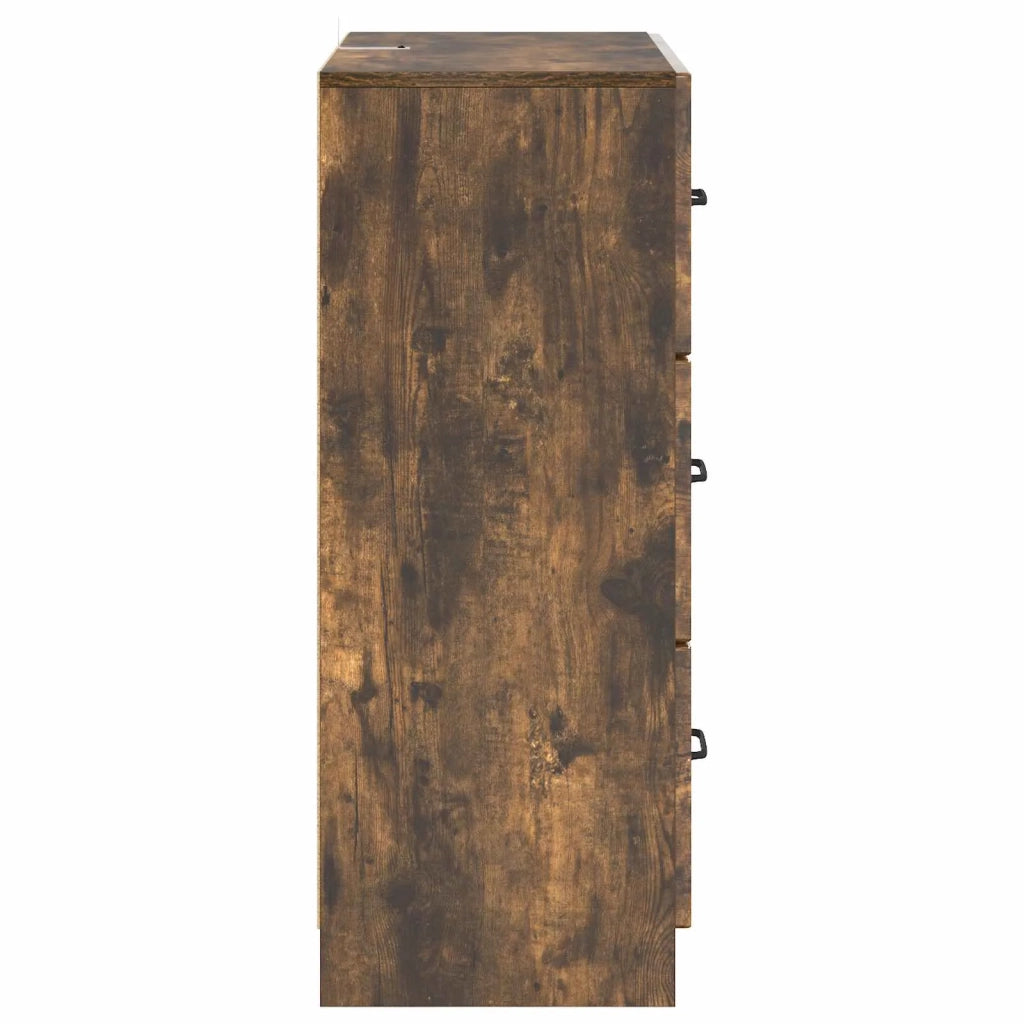 Mobile con Cassetti Rovere Fumo 66 x 34,5 x 87 cm