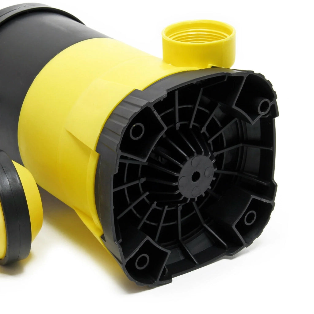 Pompa sommergibile per acque reflue da 5000 l/h e 250 watt per edilizia e drenaggio gialla 16_0000616