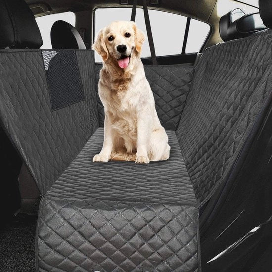 Cuscino di protezione per bagagliaio per cani, coperta per cani per bagagliaio e sedili posteriori con protezione laterale, coperta per cani per bagaglio [115]