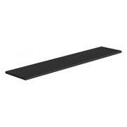 Mensola da Muro, Scaffale Legno, Mensola da Parete, Nero, 96x20x1,8 cm - Smart