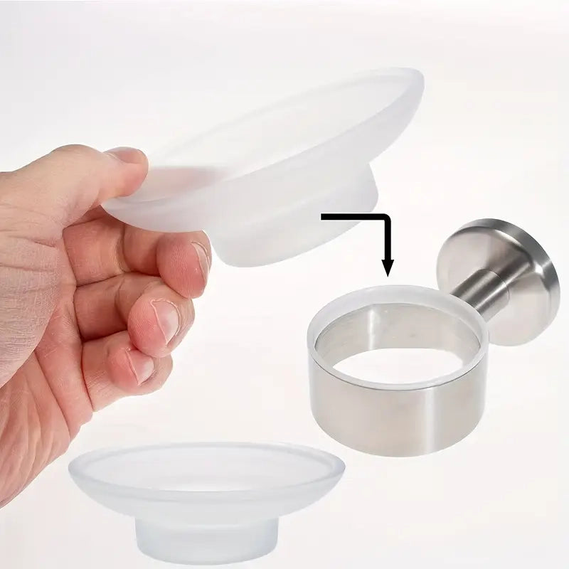 Piattino portasapone ricambio serie Syster Antika accessorio bagno compatibile DH