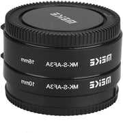 Adattatore per obiettivo macro - autofocus automatico - 10 mm - 16 mm - estensore per fotocamera E-Mount.