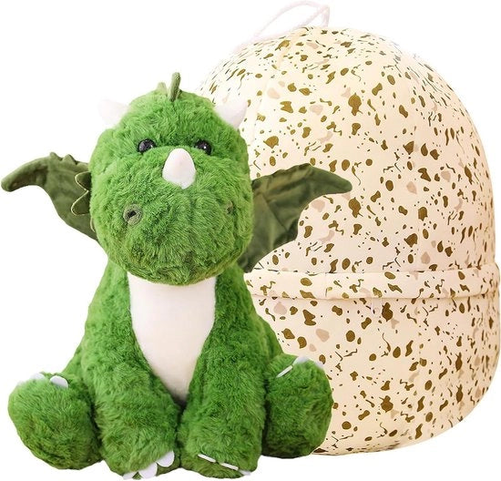 Pluche dinosauro premium - dinosauro in forma di cuscino per bambini - morbido e peloso - per bambini di entrambi i sessi - giocattolo dinosauro con cuscino da abbraccio.