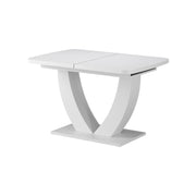 Vicco tavolo da pranzo allungabile Bianco 120 x 80 cm Estensibile
