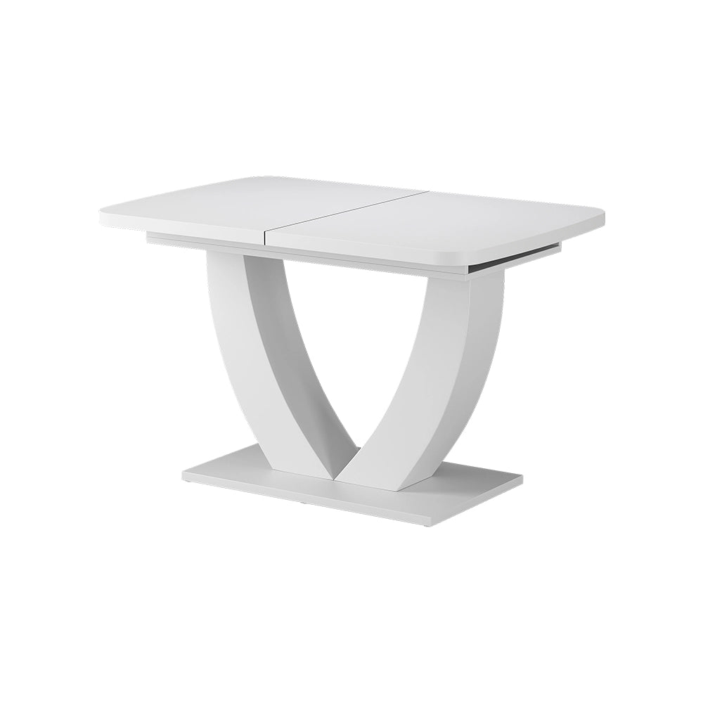 Vicco tavolo da pranzo allungabile Bianco 120 x 80 cm Estensibile