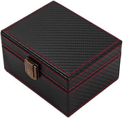 Cassaforte RFID - Blocco Segnale - Pelle PU - 11,5 x 9 x 6,3 cm - Resistente agli Impatti - Portatile - Protezione Perfetta - Chiavi