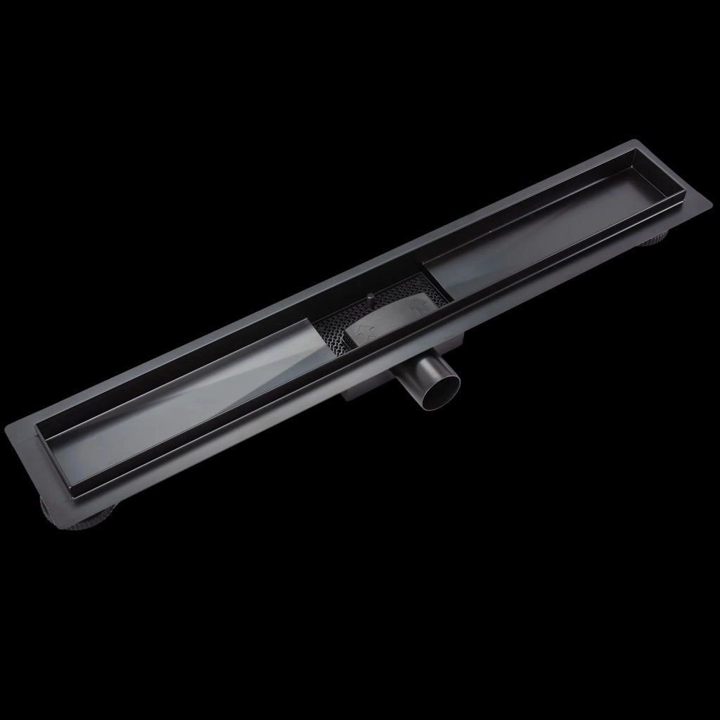 Canalina Di Scarico Neox Black Matt 80
