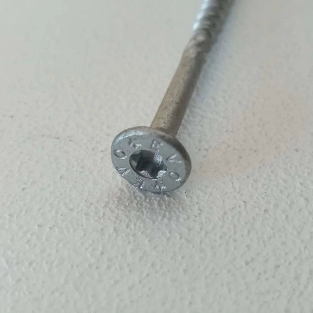Vite per legno 5x80mm - 100 unità 2fx duofix evo outdoor impronta torx