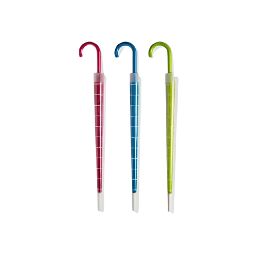 Ombrello automatico salvagoccia in nylon tinta unita con bicchiere raccogligoccia colori assortiti