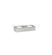 BEASIDE APPLIQUE 3 LUCI BIEMISSIONE BIANCO 1190-A3-BI