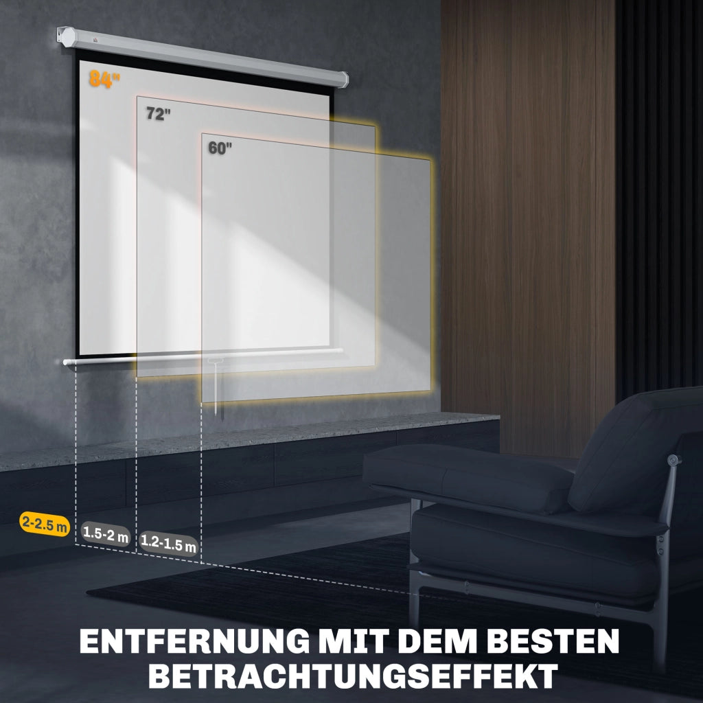 Telo per proiezioni ¨C Minimal ¨C 171x128 cm 4:3 HD 4K