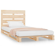 Letto singolo | Letto per adulti | Giroletto 90x190 cm Single in Legno Massello di Pino