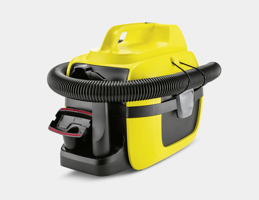 KARCHER Bidone aspiratutto solido liquidi a batteria WD 1 Battery - Potenza allacciata: 250 W - Capacità vano raccolta: 7 l - Materiale vano di raccolta: Plastica 