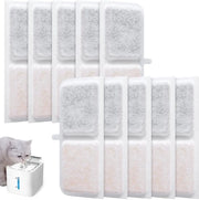 Pacchetto da 10 pezzi di filtro per fonte di acqua per gatti, filtro di ricambio per fonte di acqua per gatti, filtro per fonte di acqua per gatti alimentato a batterie con sensore di movimento, filtro per fonte di acqua per gatti con carbone attivo.