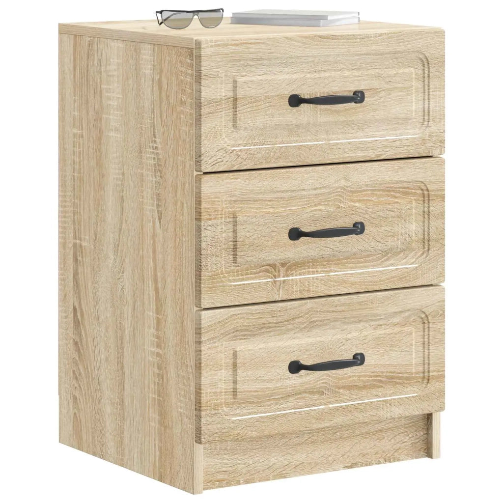 Armadio da Notte con cassetto Rovere Sonoma 43 x 41 x 63,5 cm
