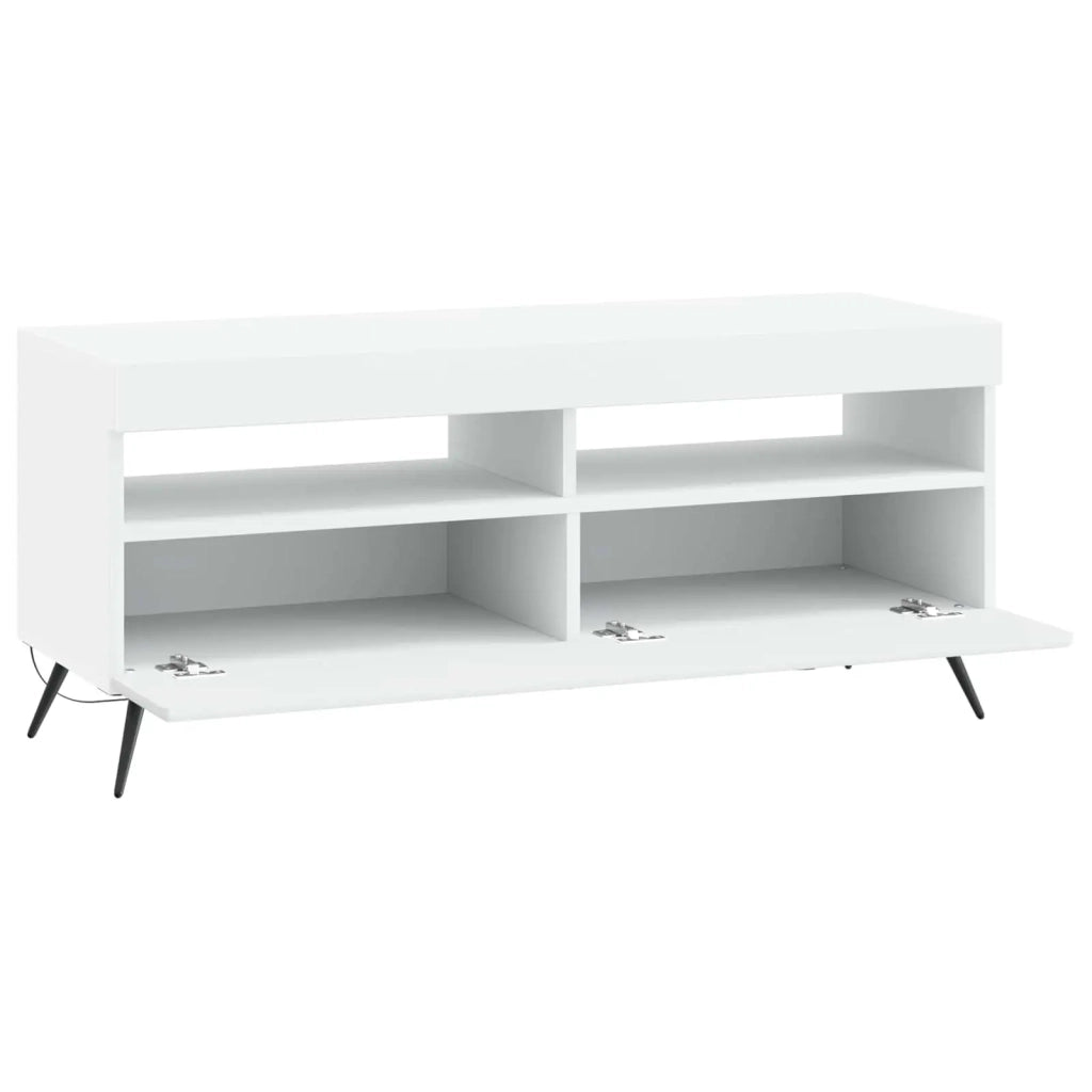 Mobile TV LED Bianco Legno ingegnerizzato 897645