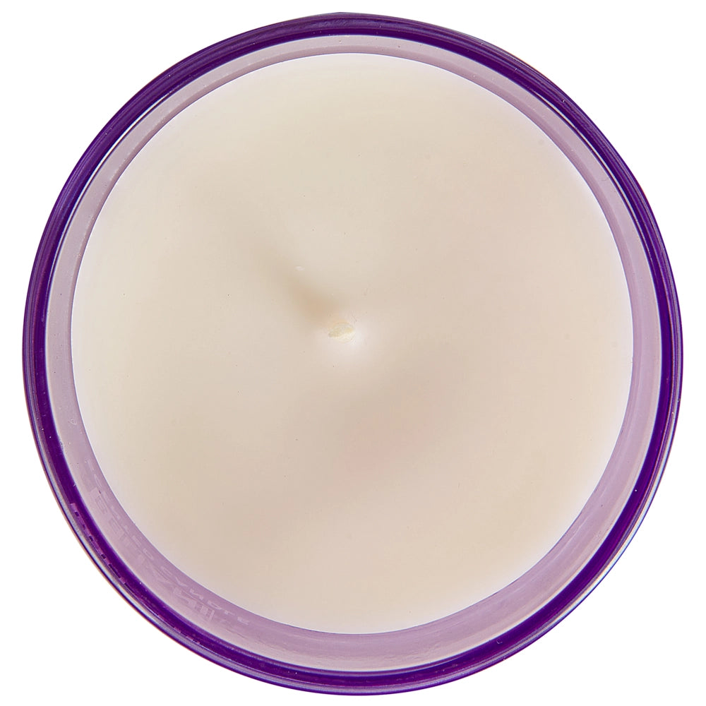 Set di 3 candele profumate multicolore 100% cera di soia stoppino di cotone vetro Naturale Fragranza fresca Lavanda, Rosmarino Lavanda,Geranio Lavanda