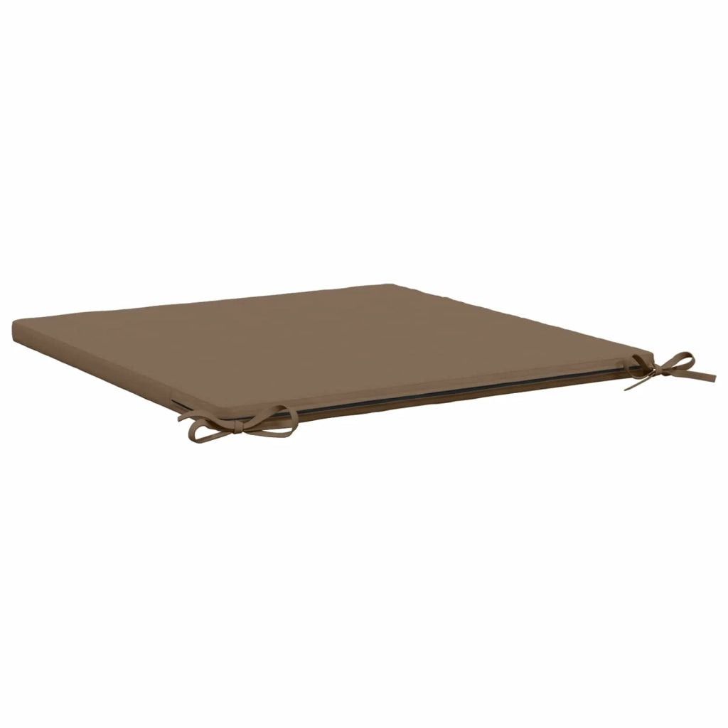 Cuscino per Sedia in Unico Pezzo SOEST 100% Poliestere Tortora 944763