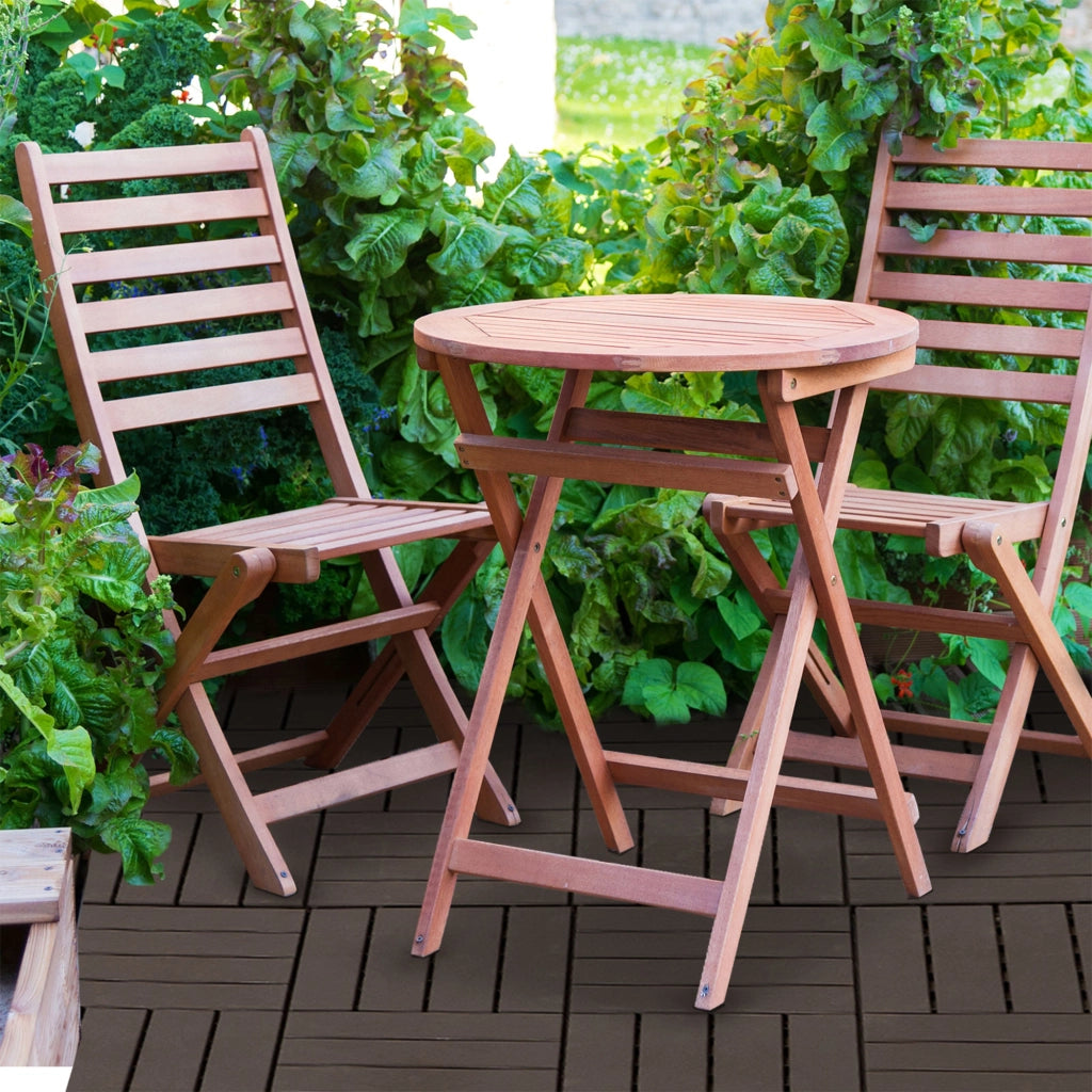 Pavimentazione per esterni ¨C zephmum ¨C 30x30 cm 9 pcs marrone