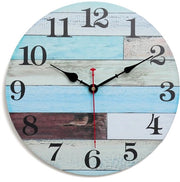 Orologio da Parete 32,5CM in legno moderno - orologio da cucina, orologio da giardino, orologio da soggiorno Orologio da parete senza suono per bambini Orologio moderno e silenzioso per camera da letto Soggiorno